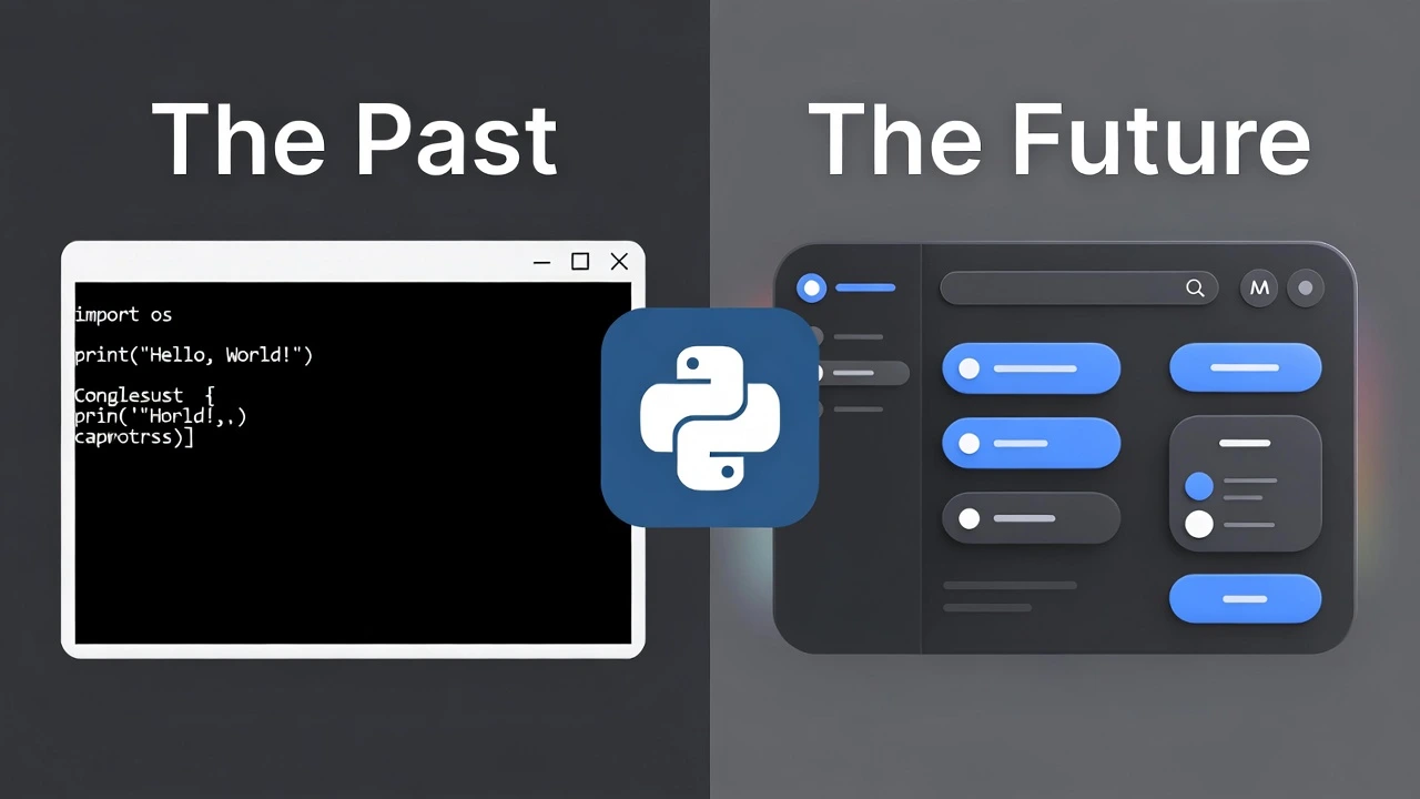 Build Modern Desktop App with Python