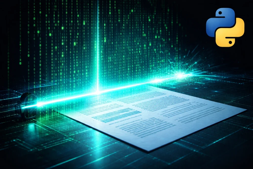 Build a Python OCR Scanner