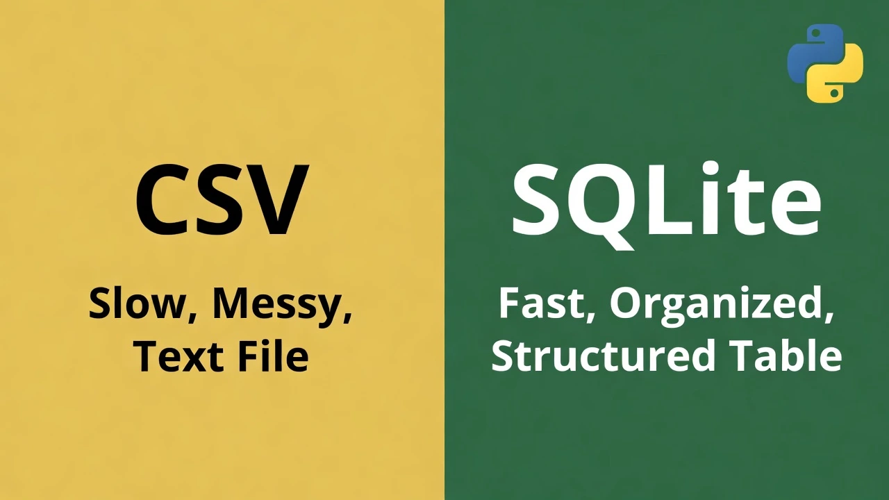 Diagram Save Python Data to SQLite