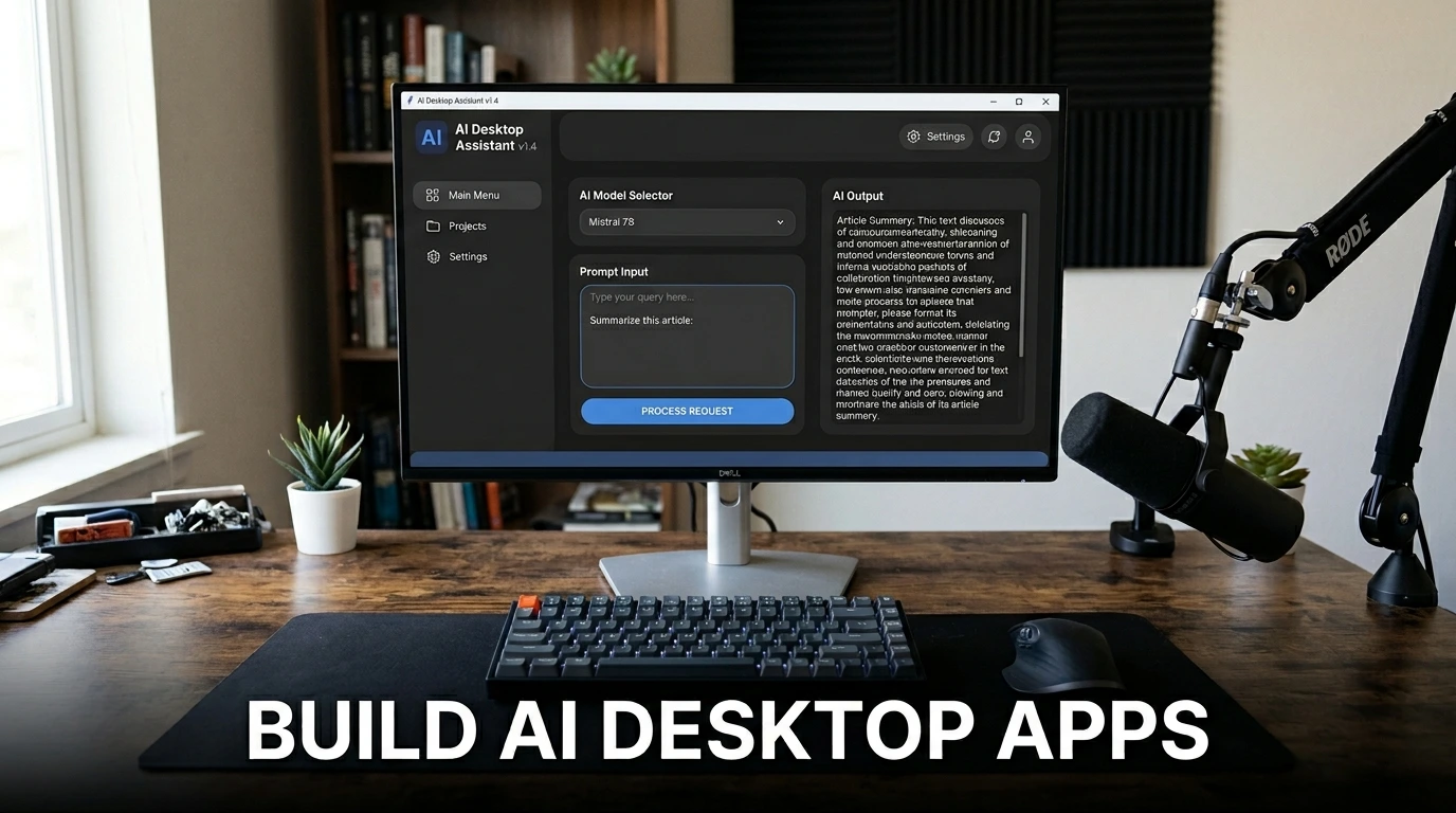 build-desktop-ai-app-python-customtkinter-whisper